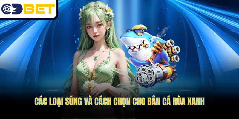 Các loại súng và cách chọn cho bắn cá rùa xanh