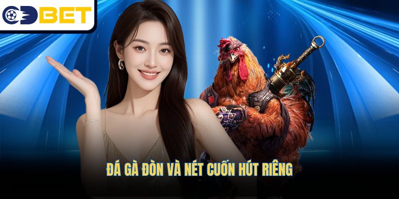 Đá gà đòn và nét cuốn hút riêng